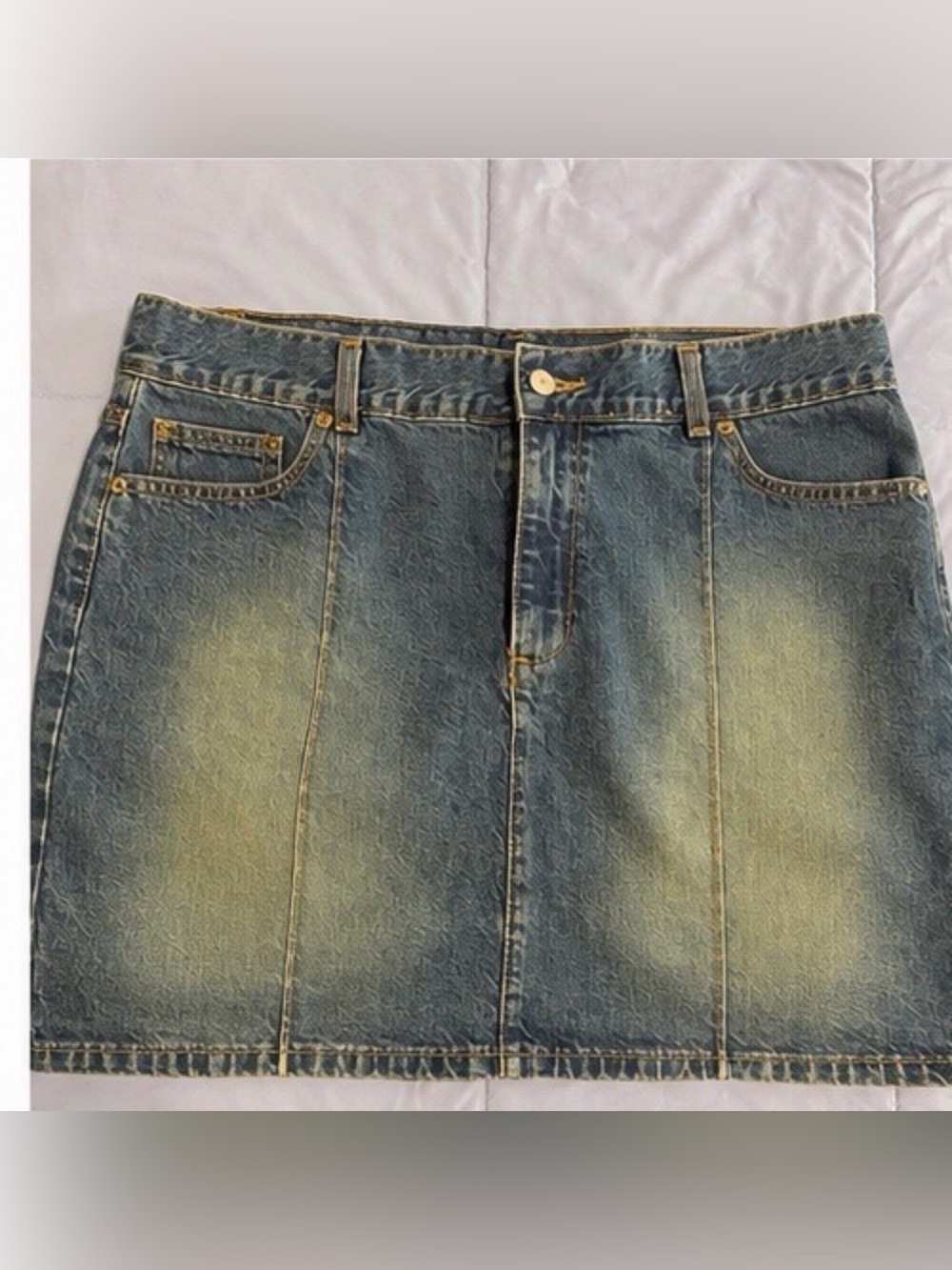 Women’s Gap Denim Mini Skirt - Washed Blue